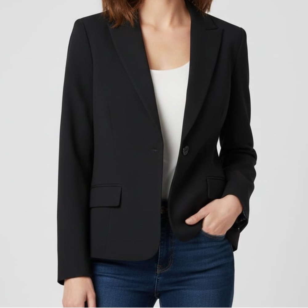 Jones New York Elegant Black Suit Jacket